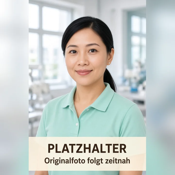 Platzhalterportrait, Originalfoto folgt zeitnah – Thi Thu Huong Nguyen, Zahnmedizinische Fachangestellte